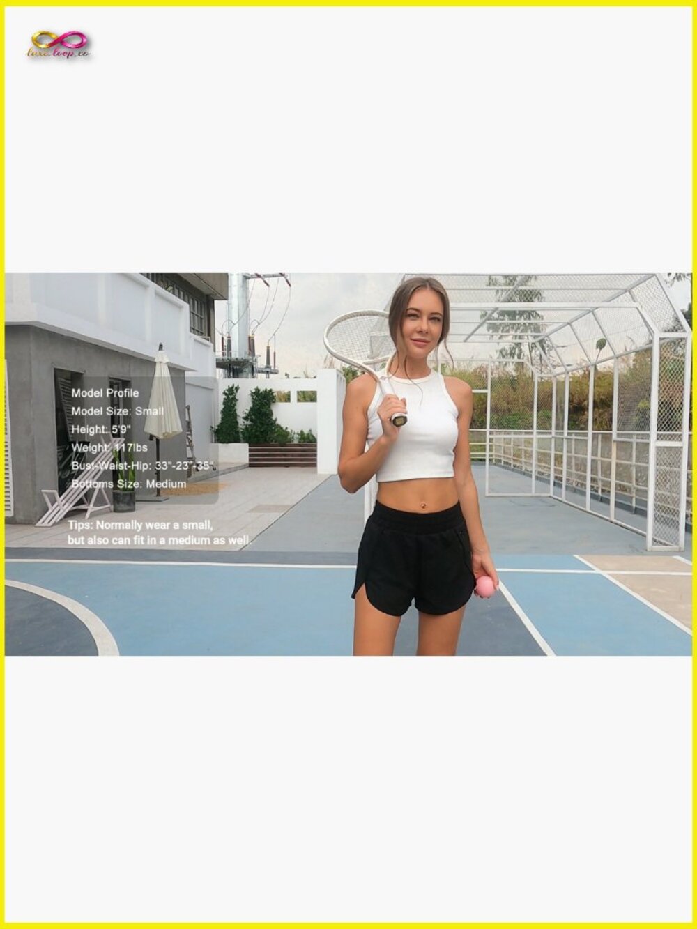 Quick-Dry Running Shorts with Pockets High Rise Active Workout Layer - Picture 6 of 7